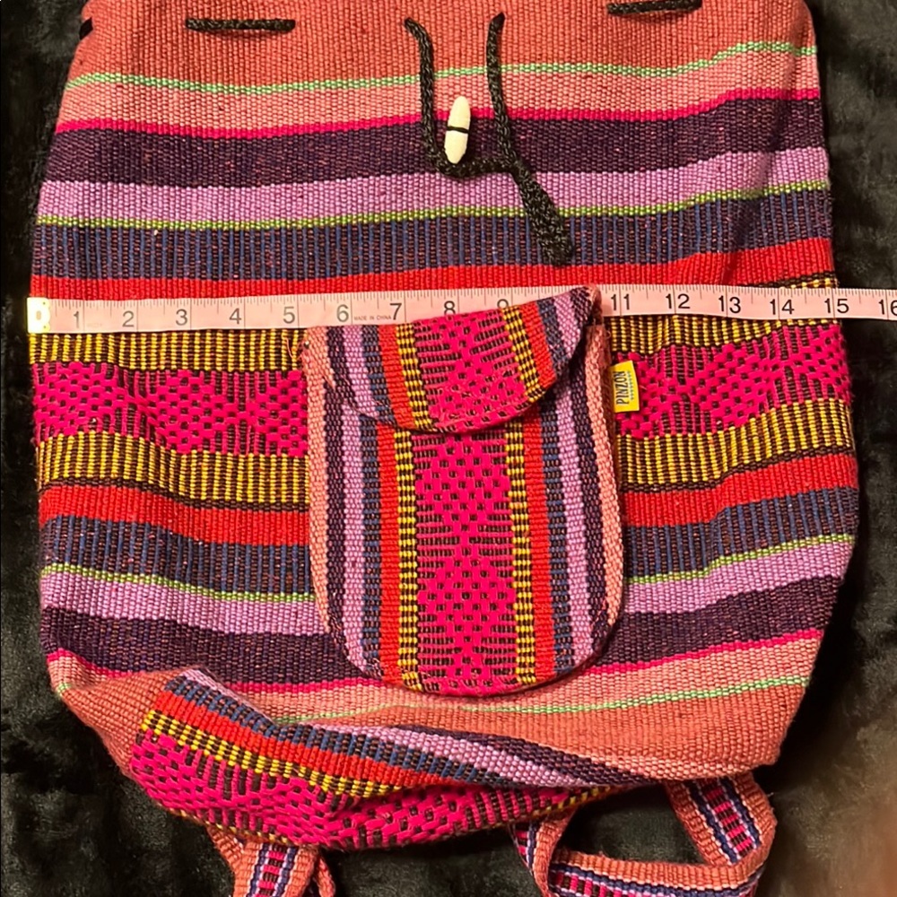 Multicolor Backpack - Picture 9 of 11